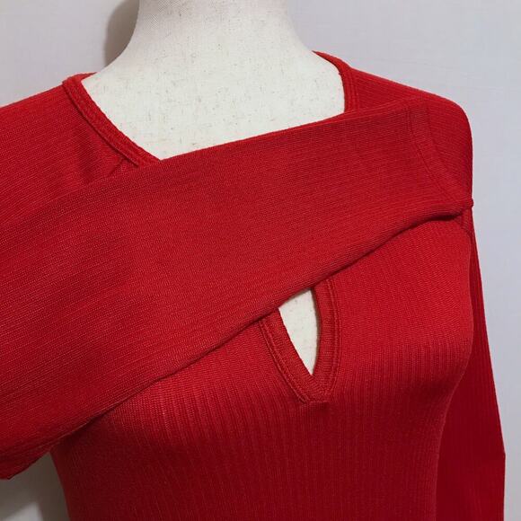 Jenni NWT Red Long Sleeves Sleepwear Top Women Various - Picture 3 of 9